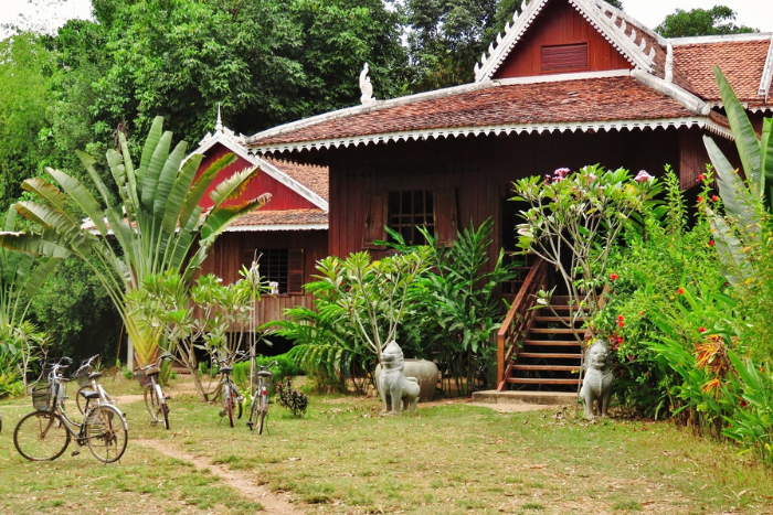Louer un vélo pour faire un tour de l'île Koh Trong, Kratie!