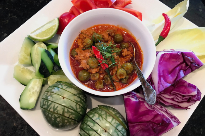 Le prahok ktis dont l'ingrédient principal est le prahok - pâte de poisson fermenté