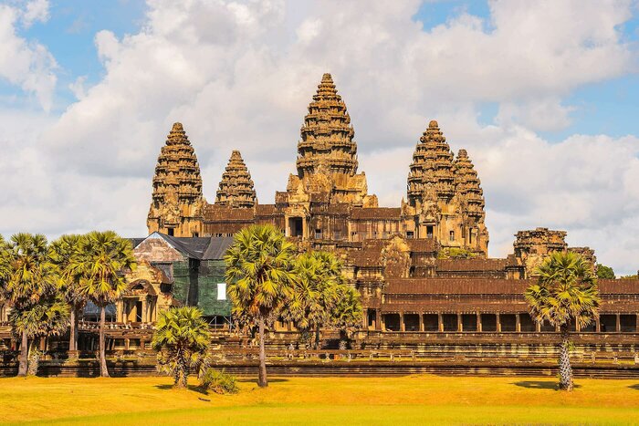 Le temple d'Angkor Wat au Cambodge