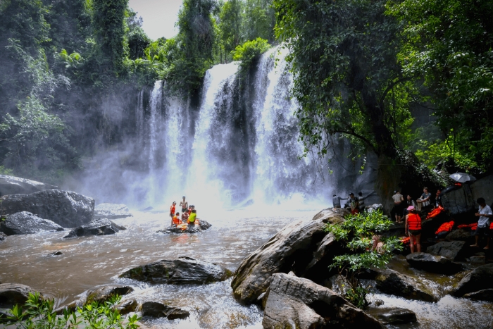 Cascades de Phnom Kulen dans votre circuit Cambodge 2 semaines