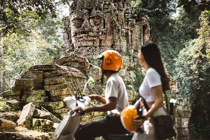 L'hôtel propose des aventures à Siem Reap