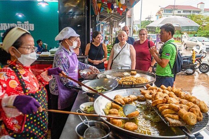 Visite pas cher à Siem Reap en novembre - que manger ?