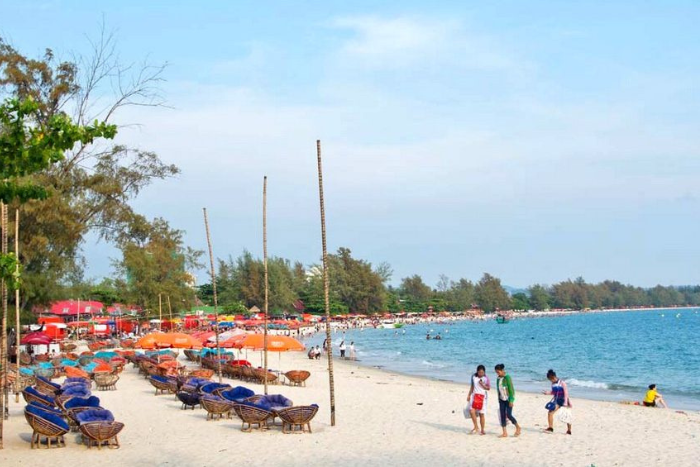 Profitez de la plage de Serendipity, l’une des plus belles plages de Sihanoukville