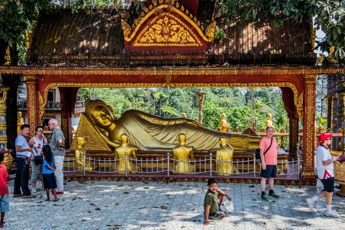 Le temple Wat Krom au dernier jour de l'itinéraire de 5 jours à Sihanoukville