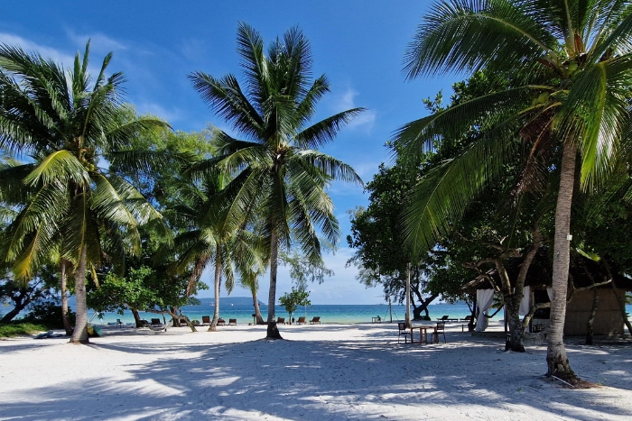 Plage de Long Set dans l'itinéraire Sihanoukville 5 jours