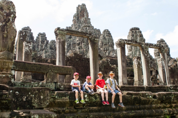 Angkor Wat pendant un séjour en famille dernière minute au Cambodge