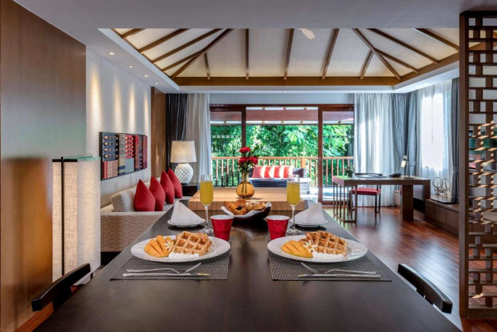 Pullman Luang Prabang, un des hôtels de 5 étoiles à Luang Prabang, allie luxe et nature.