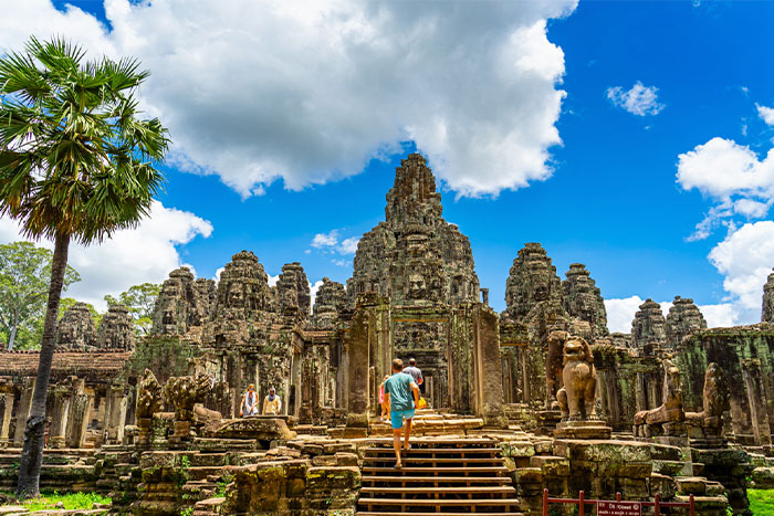 Visit le complex de Angkor au Cambodge