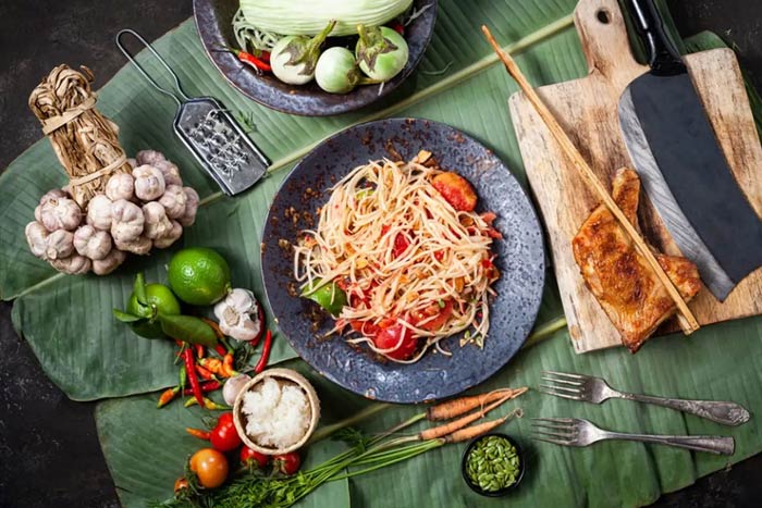 La cuisine à Champasak Laos