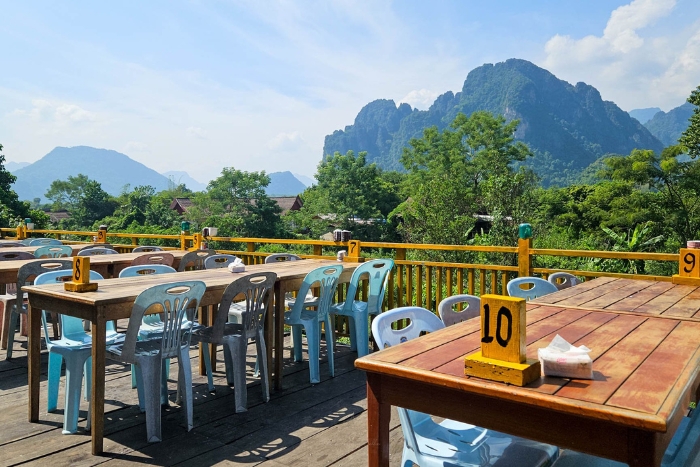 Meilleur restaurant à Vang Vieng - Green Restaurant