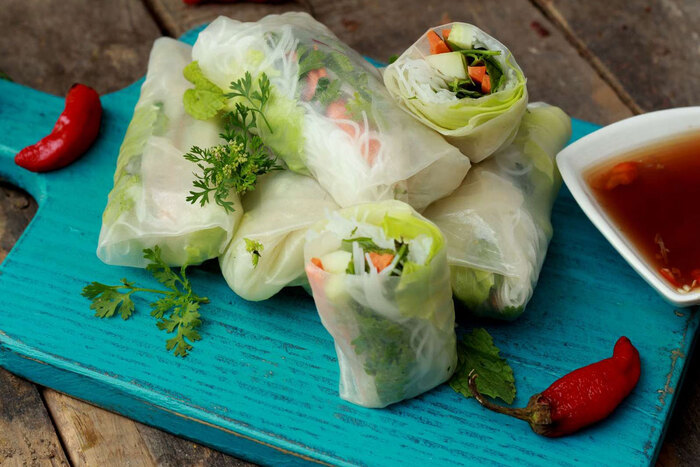 Yall Dip, street food à Vientiane