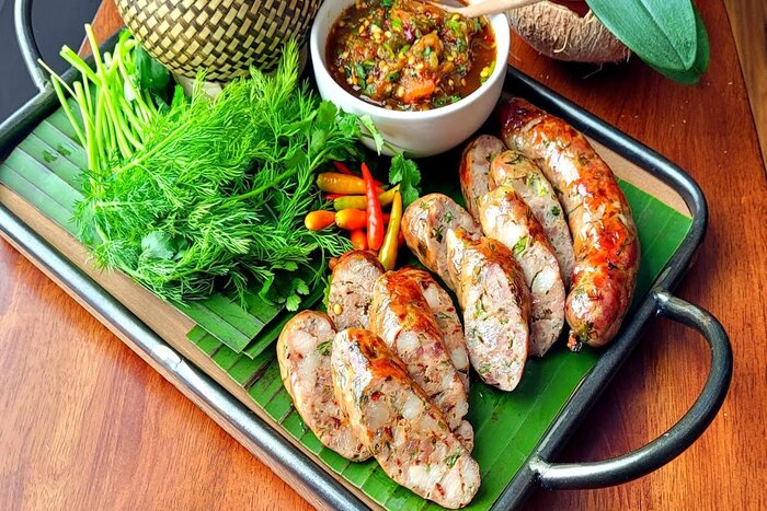 Sai Oua, que manger à Vientiane?