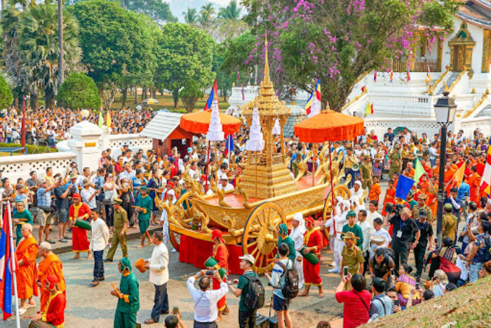 Fête du Nouvel An au Laos