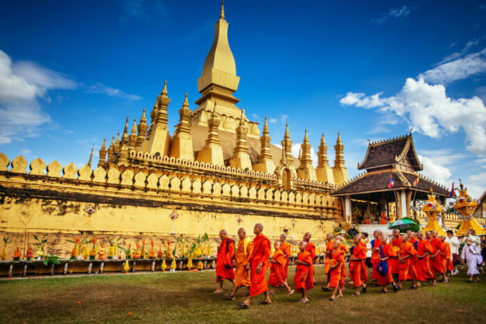 Pha That Luang - le plus beau temple de Vientiane