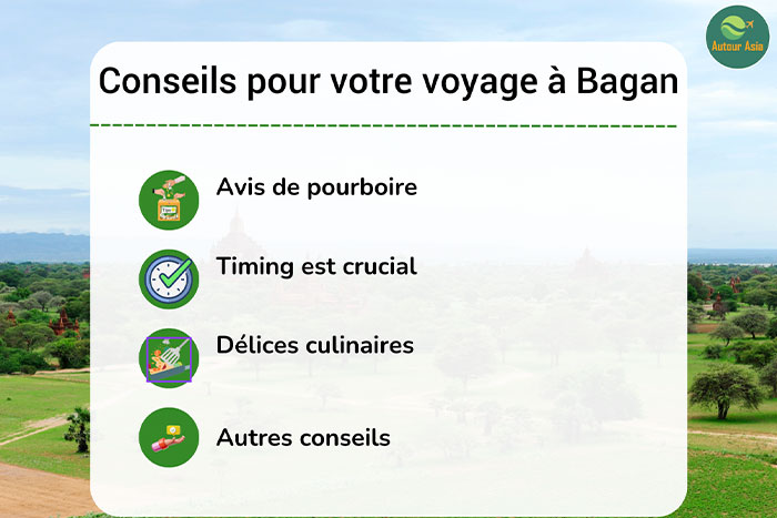 Conseils pour visiter Bagan