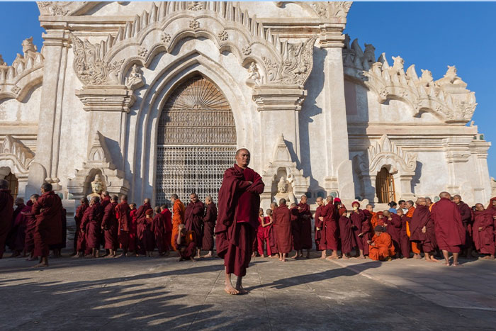 Le festival du temple d'Ananda