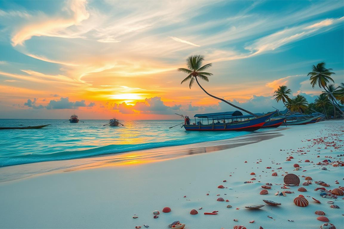 Détente à la plage de Ngapali