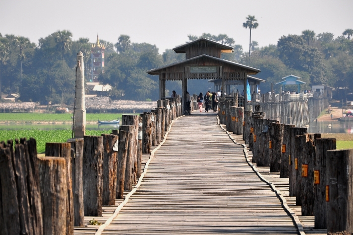 Pont U Bein -  le plus long pont en teck du monde