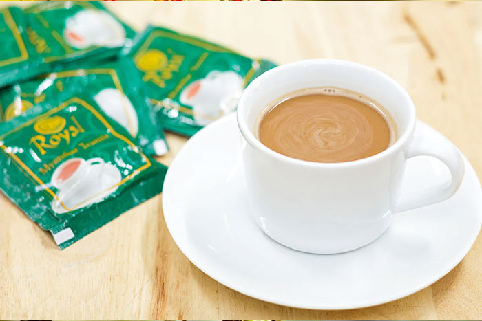 Thé au lait birman
