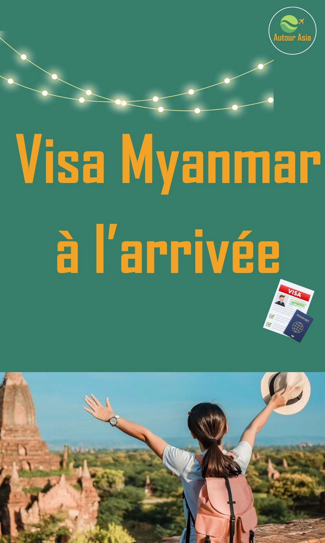 Visa à l'arrivée Birmanie