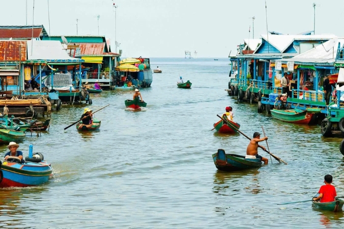 Tonlé Sap - le plus grand lac d'eau douce d'Asie du Sud-Est