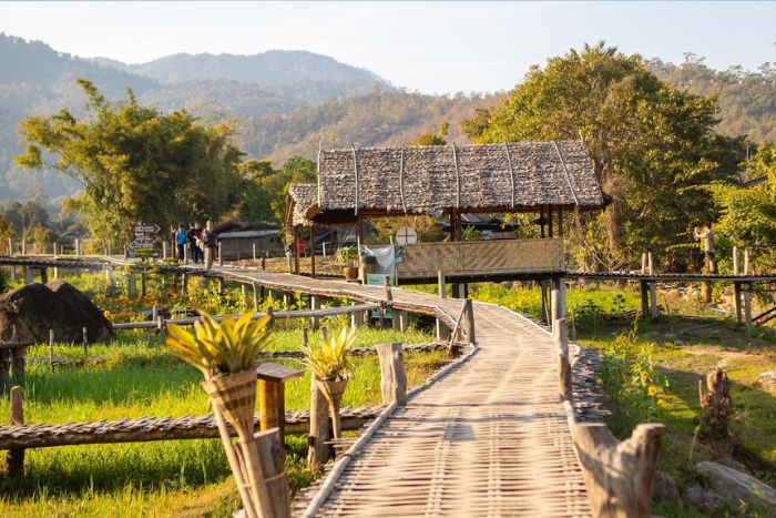 Pai - Une petite ville bohème nichée dans les montagnes