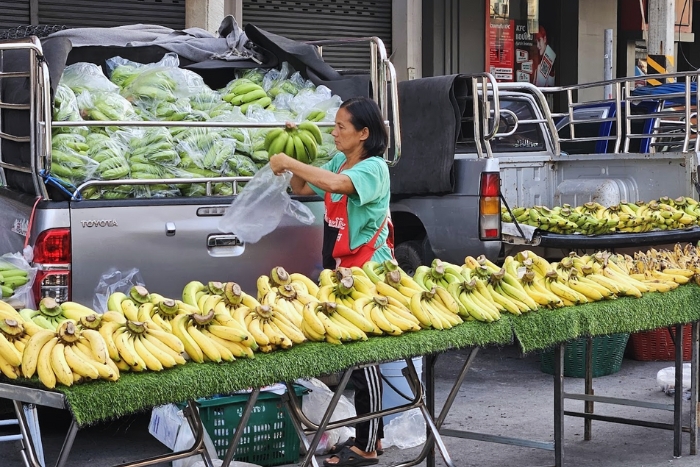 Un passage matinal au marché Chao Phrom