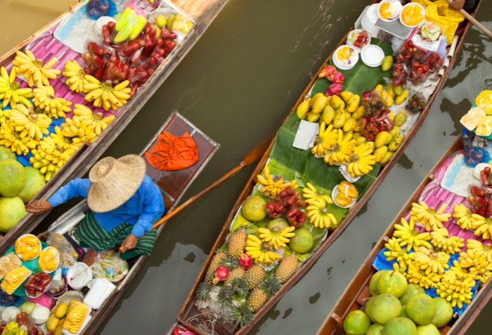 Marché flottant de Taling Chan