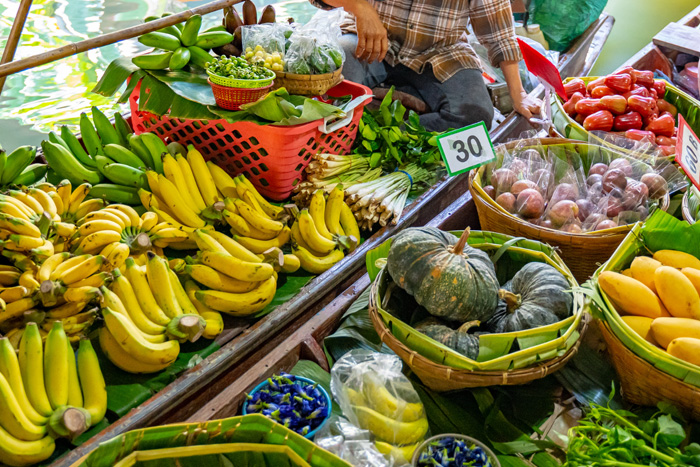 Damnoen Saduak - Le marché flottant Bangkok