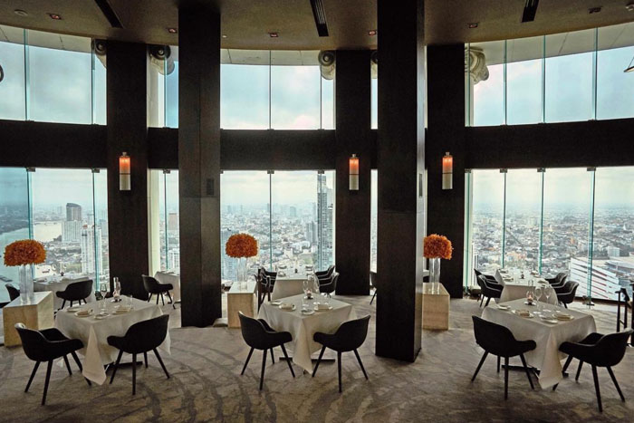 Mezzaluna - le restaurant Bangkok Thailand