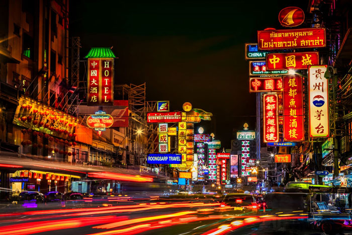 Le quartier chinois de Bangkok