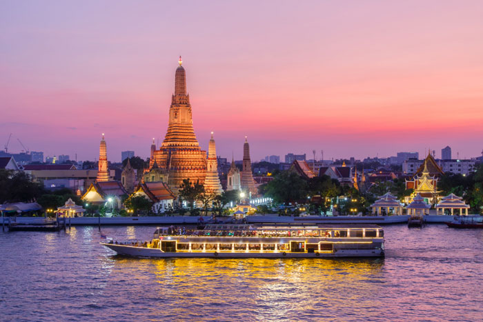 Le fleuve Chao Phraya