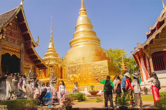 Vivez une visite à pied de la vieille ville de Chiang Mai