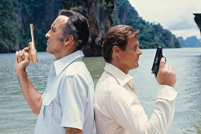 Film James Bond "L'homme au pistolet d'or" 