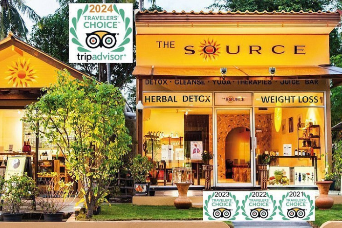 The Source Herbal Detox Retreat figure dans le top 10 % des spas de santé mondiaux