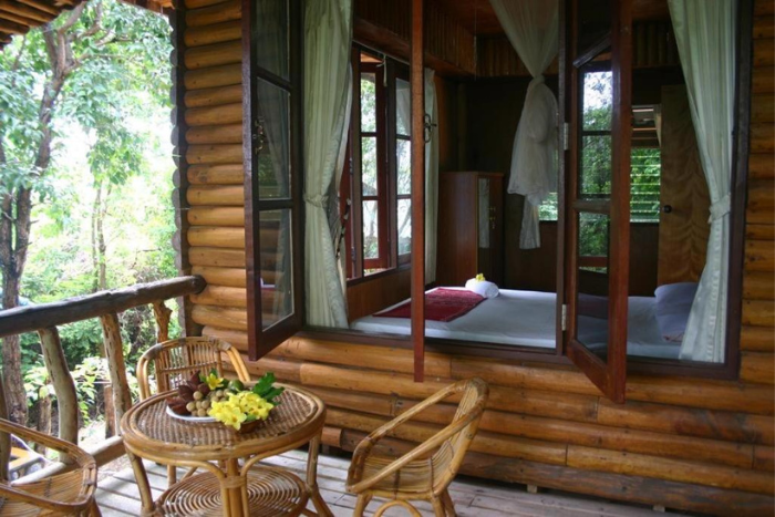 Banhalawee, un homestay à Koh Yao Yai avec des petits chalets en bois