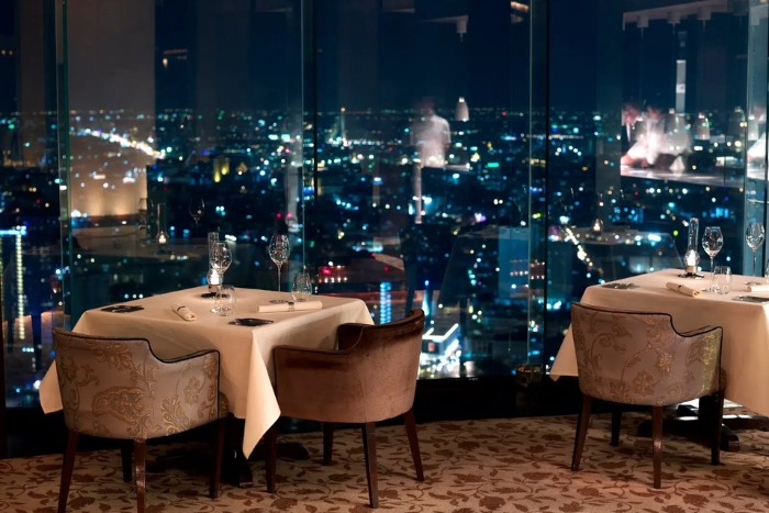 Dîner au Mezzaluna dans mon séjour de luxe Thaïlande en 1 semaine