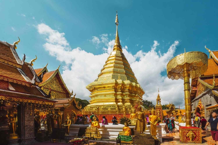 Wat Phra That Doi Suthep, un temple sur la montagne de Chiang Mai