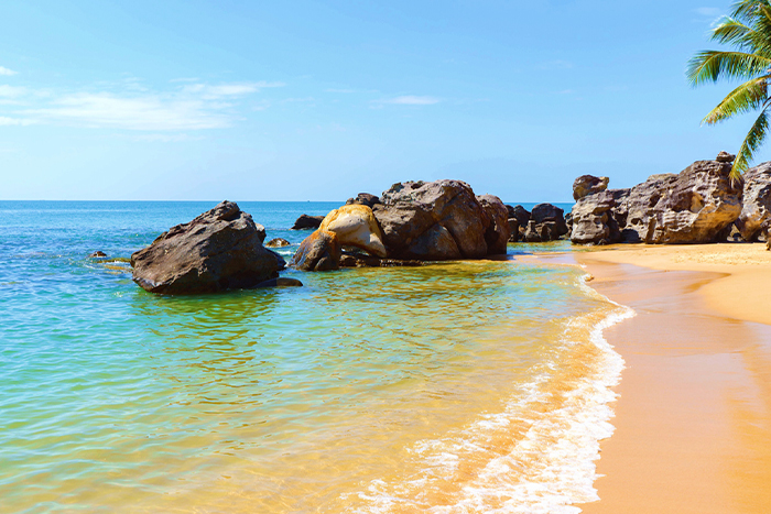 Plage à l'île de Phu Quoc