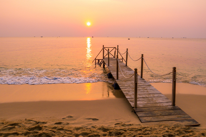 Plage à l'île de Phu Quoc
