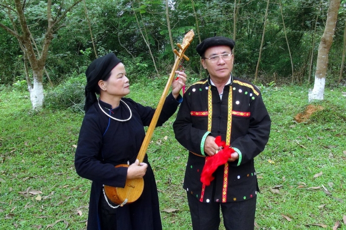 Les visiteurs du marché de l'amour de Xuan Duong pourront écouter des chansons d’amour traditionnelles