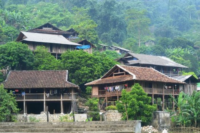Village de Pac Ngoi à Ba Be
