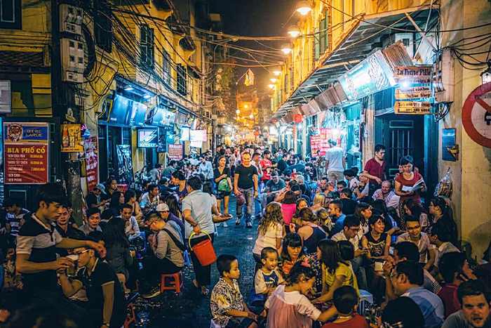 Vieux quartier à Hanoï, destination à visiter au Vietnam