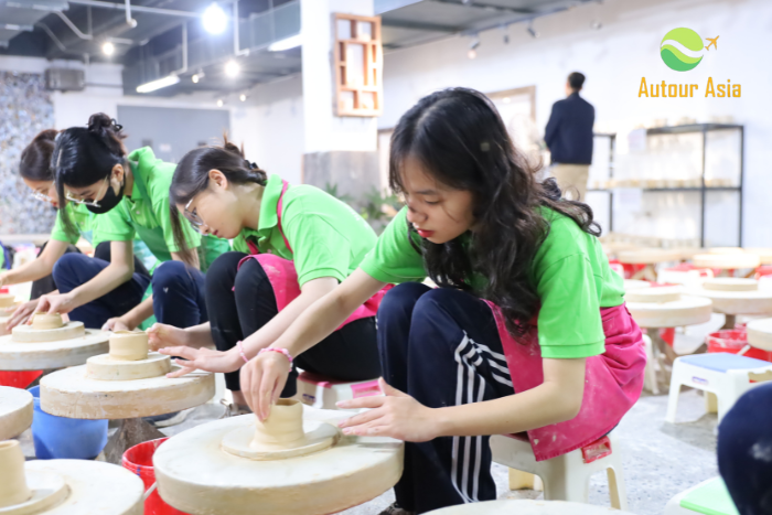 Musée de la poterie de Bat Trang, expérience en Studio Turntable