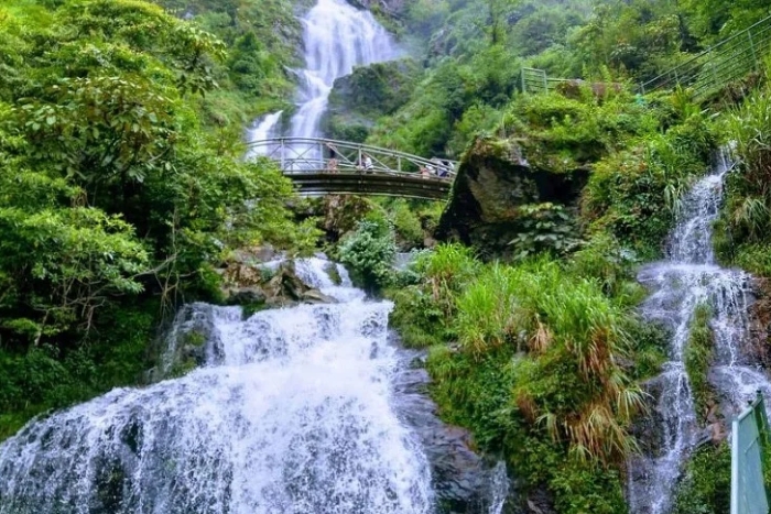 Cascade d'Argent, un incontournable de Sapa