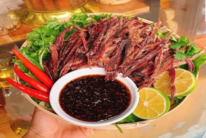 Viande de buffle fumée