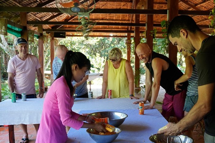 Cours de cuisine à Cai Be, Vietnam