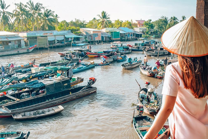Meilleur moment pour visiter le marché flottant de Cai Be
