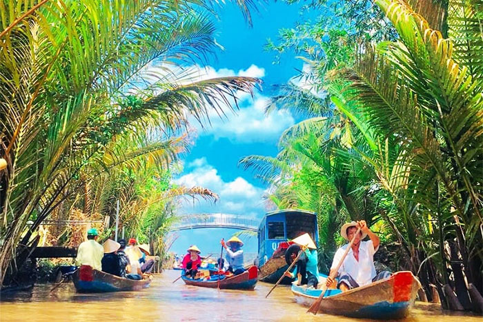 Sampan et Excursions en Bateau à My Tho Tien Giang