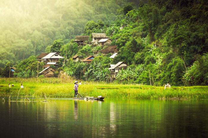 Village de Pac Ngoi à Bac Kan